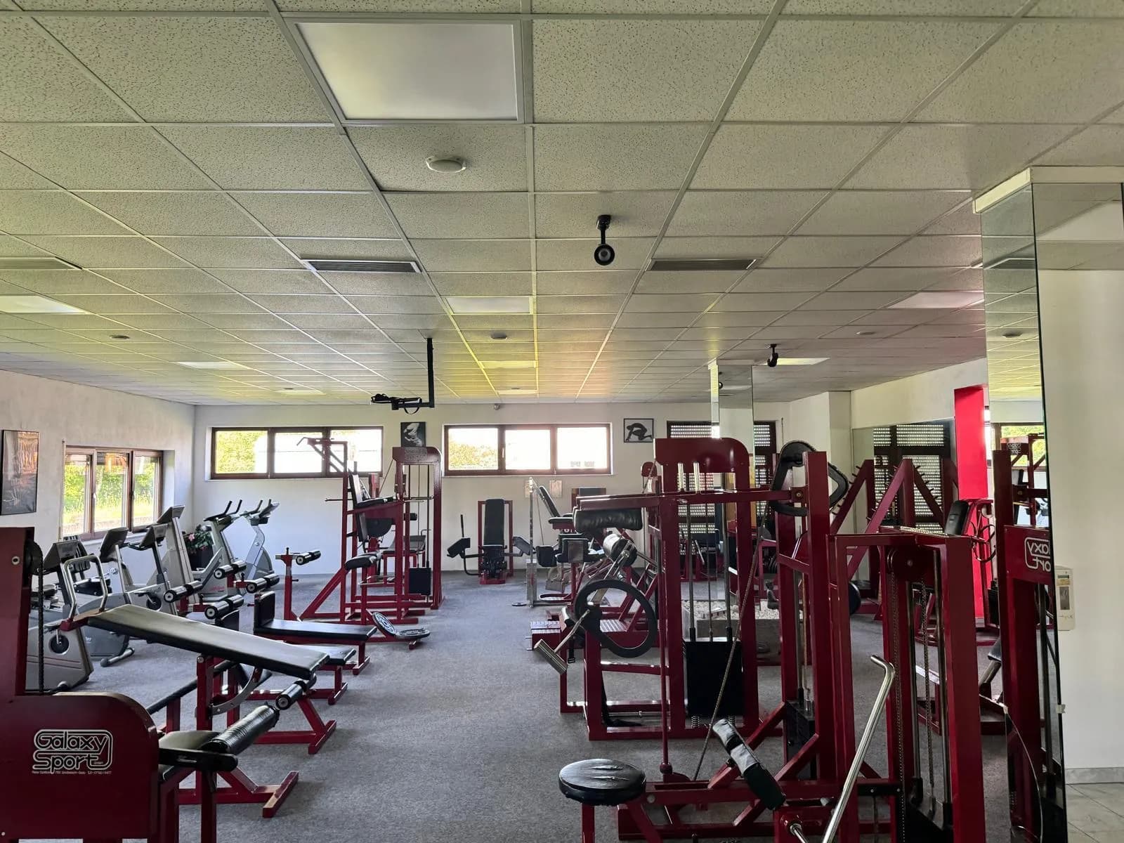 BA I - Eingang, Theke, Umkleiden und halbe Fitnesshalle in Eppingen
