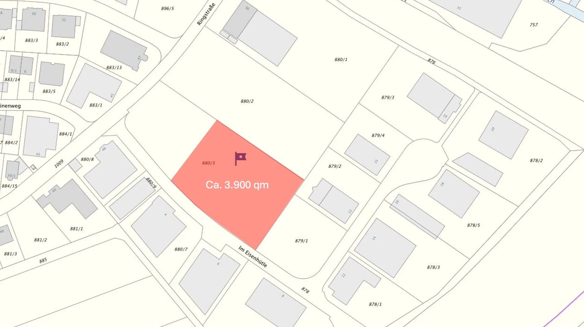 Gewerbegrundstück ca. 3.800 m² groß, an der BAB 6 zu verkaufen / verpachten! in Bretzfeld