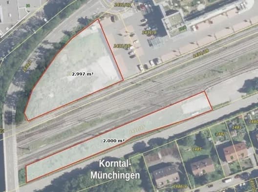 Grundstückspaket mit Entwicklungsoption – ca. 5.000 m² inkl. Eidechsenbiotop, erweiterbar um 913 m² in Korntal-Münchingen